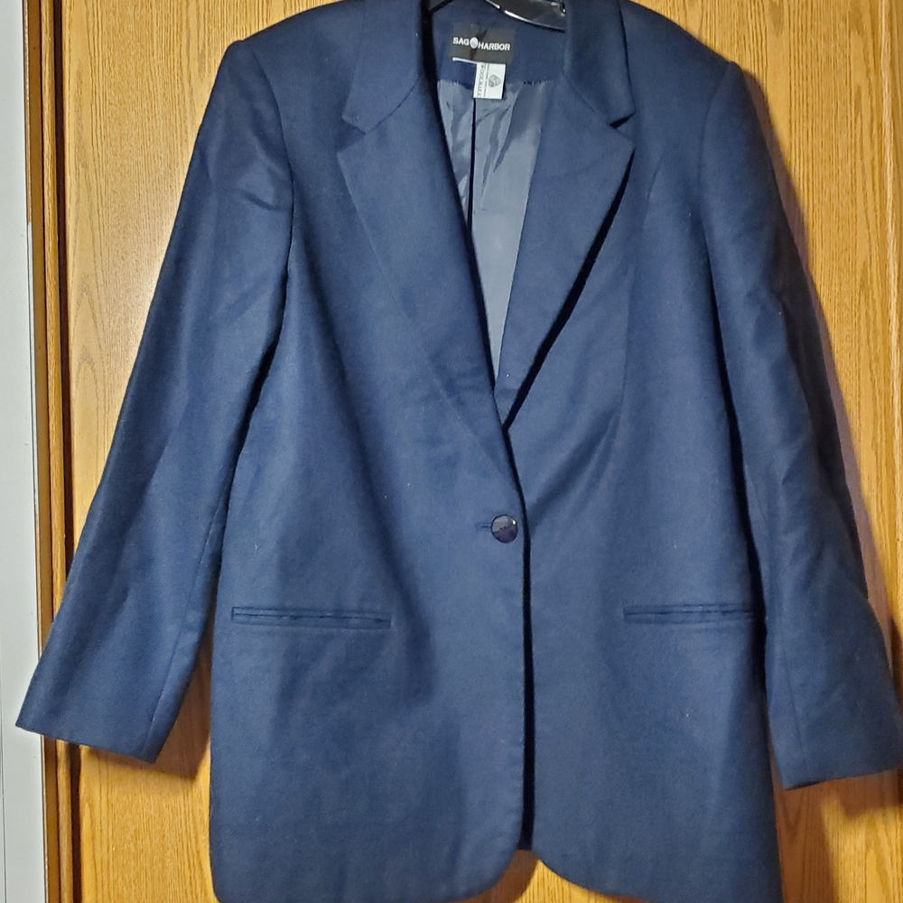 Sag Harbor Navy Women's Blazer